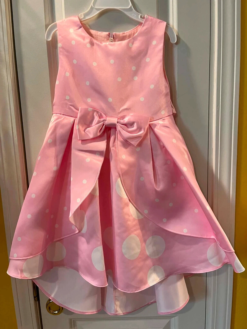 Pink Polka Dot Dress